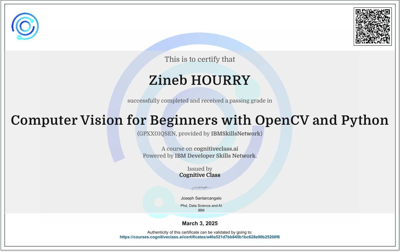 Certification Python IBM
